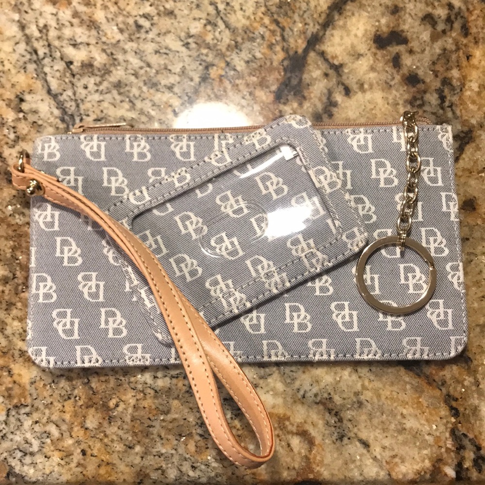 Dooney & Bourke wristlet and card holder.